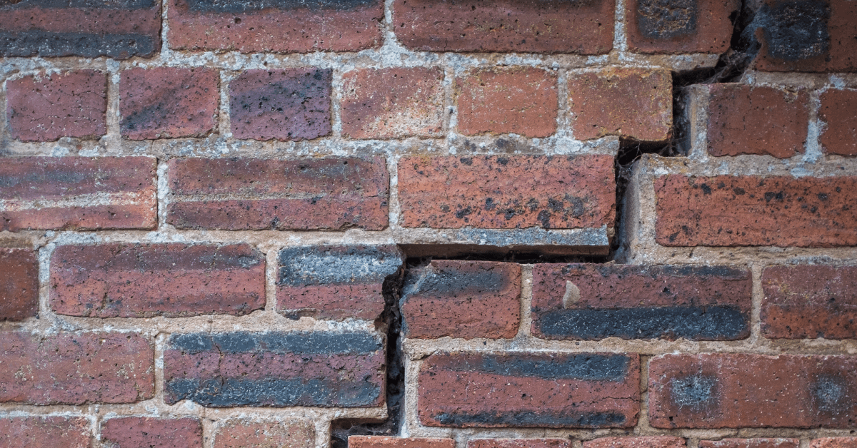 Stair Step Cracks Stair Step Cracks
