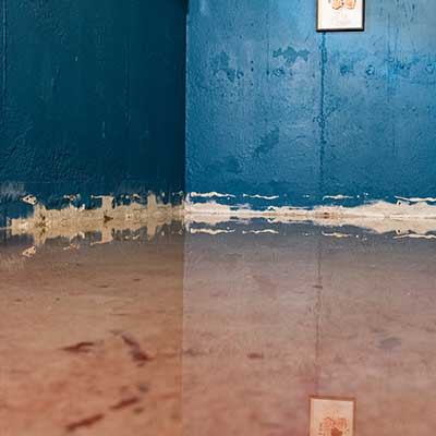 Standing or pooling water