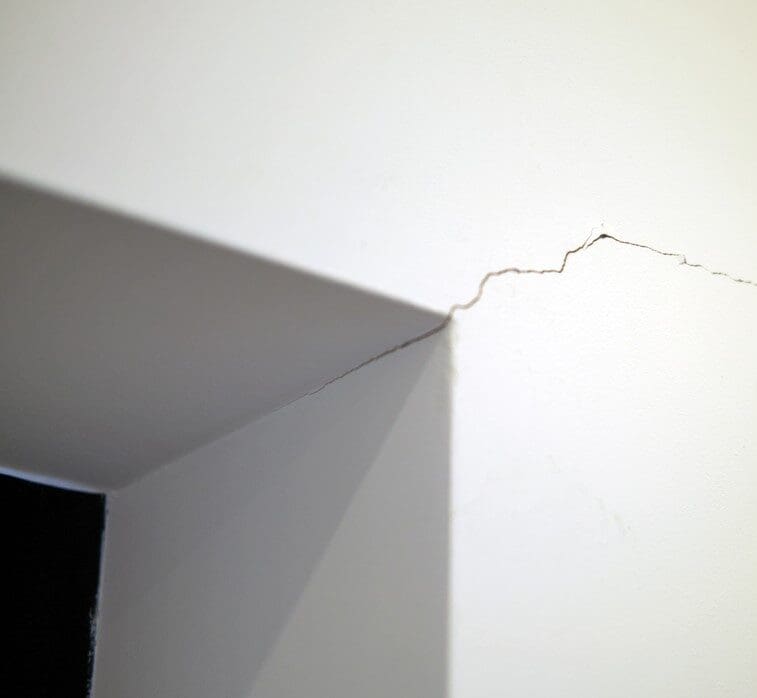 Drywall Crack Drywall Crack
