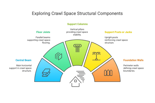 Crawl Space Support Columns