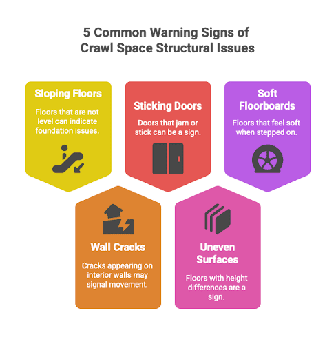 Permanent Crawl Space Support Posts