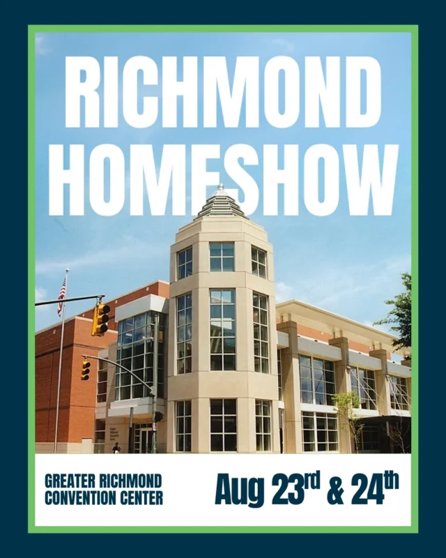 📣 Come see us at the Richmond Home Show THIS weekend!

We’ll be there with giveaways, expert advice, and the chance to schedule a free home inspection.

📍 Aug 23 | 10am–8pm
📍 Aug 24 | 10am–5pm

We can’t wait to meet you! 🙌
👉 Learn more: www.homeshowsva-rm.com

 #GreaterRichmond #homeshow