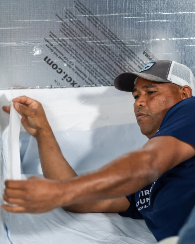 The secret to a healthy home starts with your crawlspace! Our encapsulations keep moisture, mold, and odors out, protecting your home from the ground up⬆️🏠
 #Crawlspace #Encapsulation #ProtectYourHome