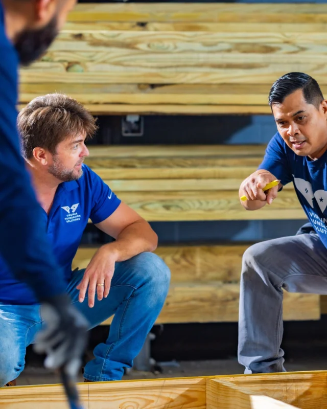 Our foreman and field sup are all about the details, making sure every project goes smoothly! 👷♂️💪
 #qualitywork #foundationrepair